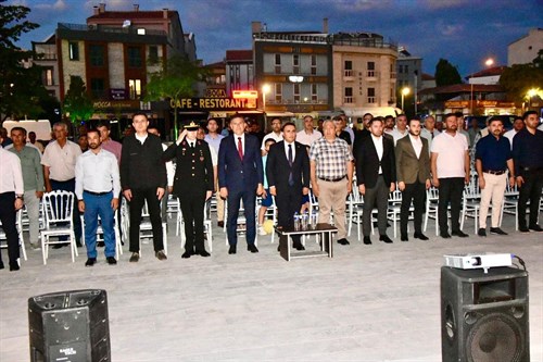 Kaymakamımız Sn. Abdullah MELİKOĞLU 15 Temmuz Demokrasi ve Milli Birlik Günü Etkinliklerine Katıldı 